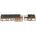 Set de canapele de exterior cu pernă 7 pcs Natural și Antracit - WALTI WALTI
