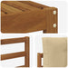 Set de canapele de exterior cu pernă 7 pcs Natural și Bej - WALTI WALTI