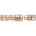 Set de canapele de exterior 7 pcs natural Lemn Solid de Acacia - WALTI WALTI