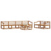 Set de canapele de exterior 7 pcs natural Lemn Solid de Acacia - WALTI WALTI
