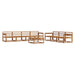 Set de canapele de exterior 8 pcs natural Lemn Solid de Acacia - WALTI WALTI