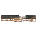 Set de canapele de exterior cu pernă 8 pcs Natural și Antracit - WALTI WALTI