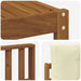 Set de canapele de exterior cu pernă 8 pcs Natural și Crem - WALTI WALTI
