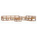 Set de canapele de exterior 8 pcs natural Lemn Solid de Acacia - WALTI WALTI
