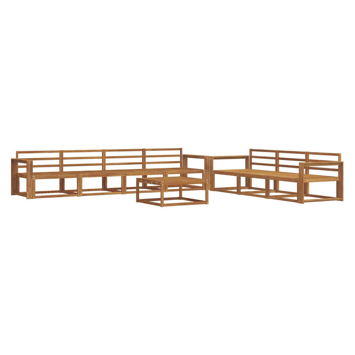 Set de canapele de exterior 8 pcs natural Lemn Solid de Acacia - WALTI WALTI