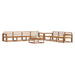 Set de canapele de exterior 8 pcs natural Lemn Solid de Acacia - WALTI WALTI