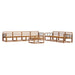 Set de canapele de exterior 8 pcs natural Lemn Solid de Acacia - WALTI WALTI