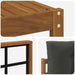 Set de canapele de exterior cu pernă 8 pcs Natural și Antracit - WALTI WALTI
