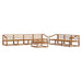 Set de canapele de exterior 8 pcs natural Lemn Solid de Acacia - WALTI WALTI