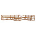 Set de canapele de exterior 8 pcs natural Lemn Solid de Acacia - WALTI WALTI