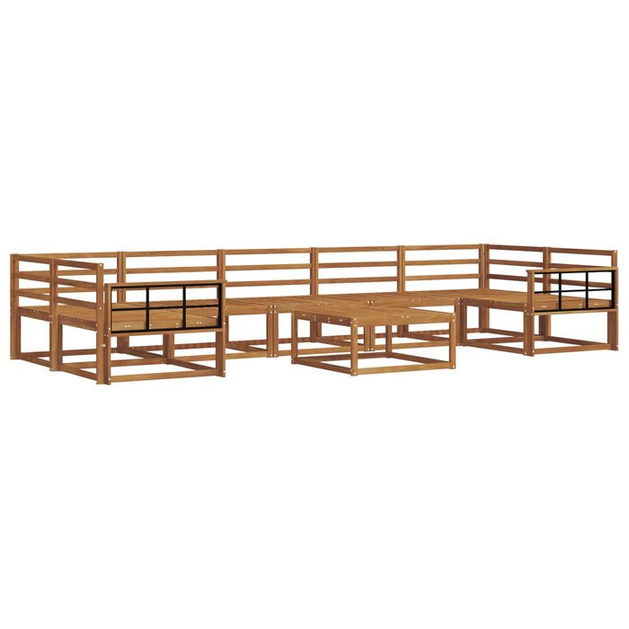 Set de canapele de exterior 8 pcs natural Lemn Solid de Acacia - WALTI WALTI