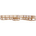 Set de canapele de exterior 9 pcs natural Lemn Solid de Acacia - WALTI WALTI