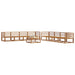 Set de canapele de exterior 9 pcs natural Lemn Solid de Acacia - WALTI WALTI