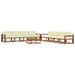 Set de canapele de exterior cu pernă 9 pcs Natural și Crem - WALTI WALTI