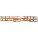 Set de canapele de exterior 9 pcs natural Lemn Solid de Acacia - WALTI WALTI