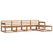 Set de canapele de exterior 5 pcs natural Lemn Solid de Acacia - WALTI WALTI