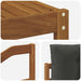 Set de canapele de exterior cu pernă 5 pcs Natural și Antracit - WALTI WALTI