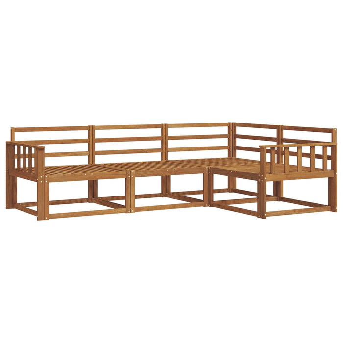 Set de canapele de exterior 4 pcs natural Lemn Solid de Acacia - WALTI WALTI