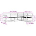 Set de canapele de exterior 4 pcs natural Lemn Solid de Acacia - WALTI WALTI