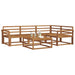 Set de canapele de exterior 5 pcs natural Lemn Solid de Acacia - WALTI WALTI