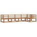 Set de canapele de exterior 5 pcs natural Lemn Solid de Acacia - WALTI WALTI