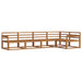Set de canapele de exterior 5 pcs natural Lemn Solid de Acacia - WALTI WALTI