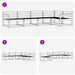 Set de canapele de exterior 5 pcs natural Lemn Solid de Acacia - WALTI WALTI