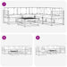 Set de canapele de exterior cu pernă 6 pcs Natural și Crem - WALTI WALTI