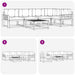 Set de canapele de exterior cu pernă 6 pcs Natural și Crem - WALTI WALTI