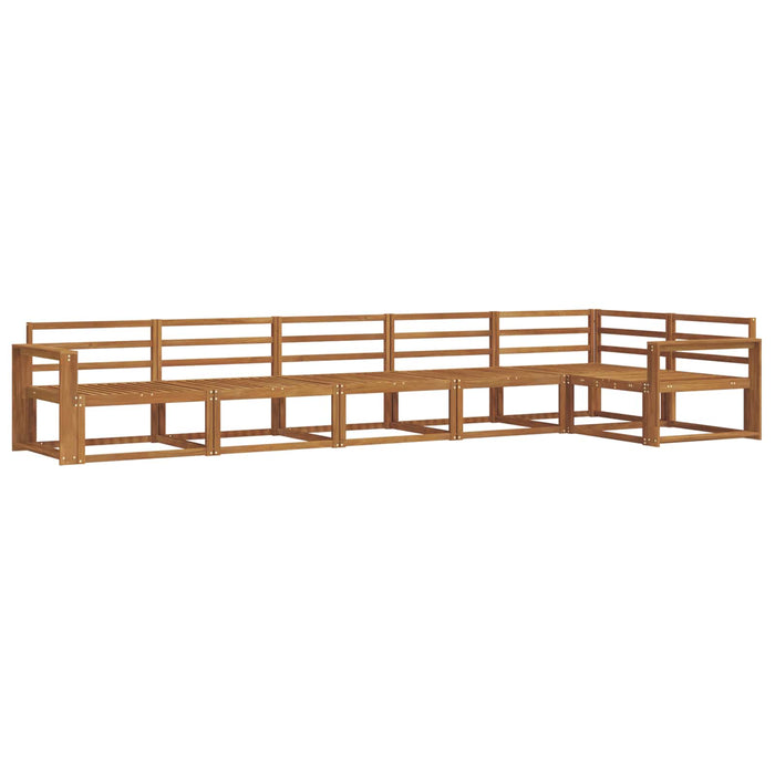 Set de canapele de exterior 6 pcs natural Lemn Solid de Acacia - WALTI WALTI