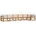 Set de canapele de exterior 6 pcs natural Lemn Solid de Acacia - WALTI WALTI