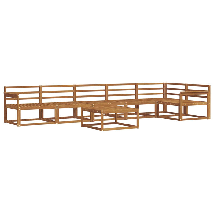 Set de canapele de exterior 7 pcs natural Lemn Solid de Acacia - WALTI WALTI
