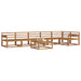 Set de canapele de exterior 7 pcs natural Lemn Solid de Acacia - WALTI WALTI
