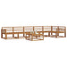 Set de canapele de exterior 7 pcs natural Lemn Solid de Acacia - WALTI WALTI