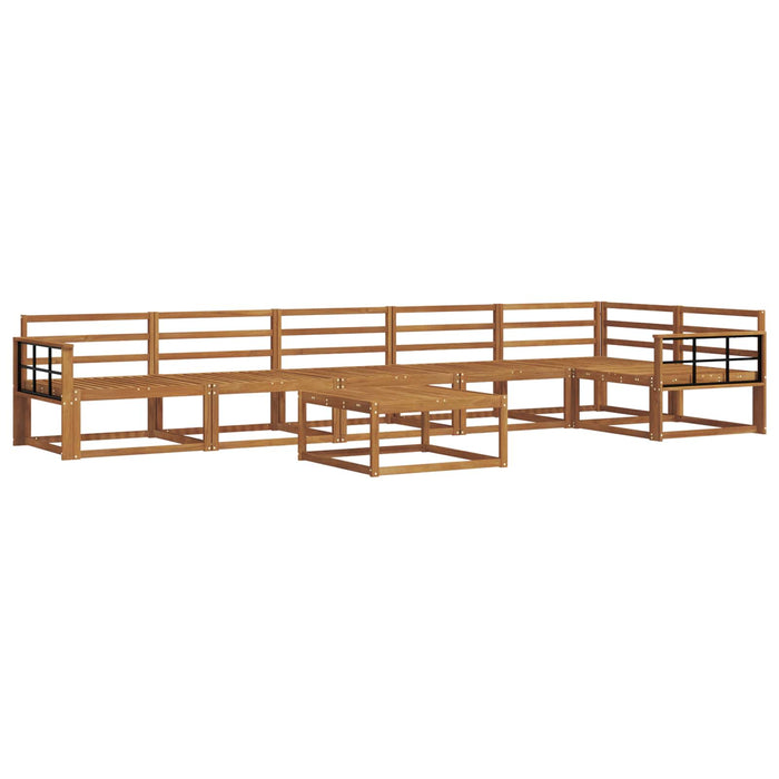 Set de canapele de exterior 7 pcs natural Lemn Solid de Acacia - WALTI WALTI