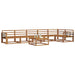 Set de canapele de exterior 7 pcs natural Lemn Solid de Acacia - WALTI WALTI