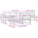 Set de canapele de exterior cu pernă 7 pcs Natural și Antracit - WALTI WALTI