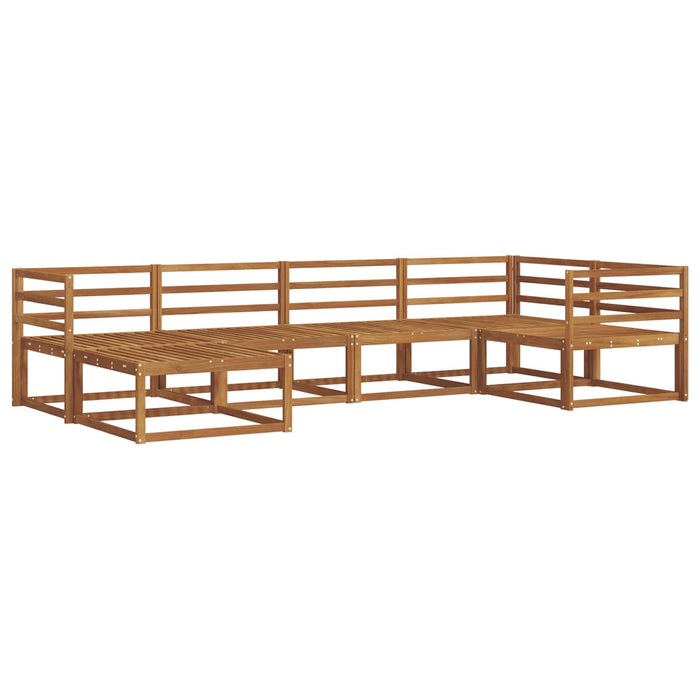Set de canapele de exterior 6 pcs natural Lemn Solid de Acacia - WALTI WALTI