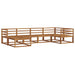 Set de canapele de exterior 6 pcs natural Lemn Solid de Acacia - WALTI WALTI
