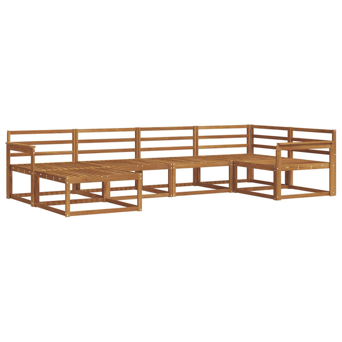 Set de canapele de exterior 6 pcs natural Lemn Solid de Acacia - WALTI WALTI