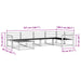 Set de canapele de exterior 6 pcs natural Lemn Solid de Acacia - WALTI WALTI