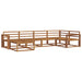 Set de canapele de exterior 6 pcs natural Lemn Solid de Acacia - WALTI WALTI