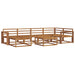 Set de canapele de exterior 7 pcs natural Lemn Solid de Acacia - WALTI WALTI
