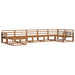 Set de canapele de exterior 7 pcs natural Lemn Solid de Acacia - WALTI WALTI