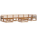 Set de canapele de exterior 8 pcs natural Lemn Solid de Acacia - WALTI WALTI
