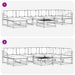 Set de canapele de exterior cu pernă 8 pcs Natural și Crem - WALTI WALTI