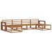 Set de canapele de exterior 6 pcs natural Lemn Solid de Acacia - WALTI WALTI