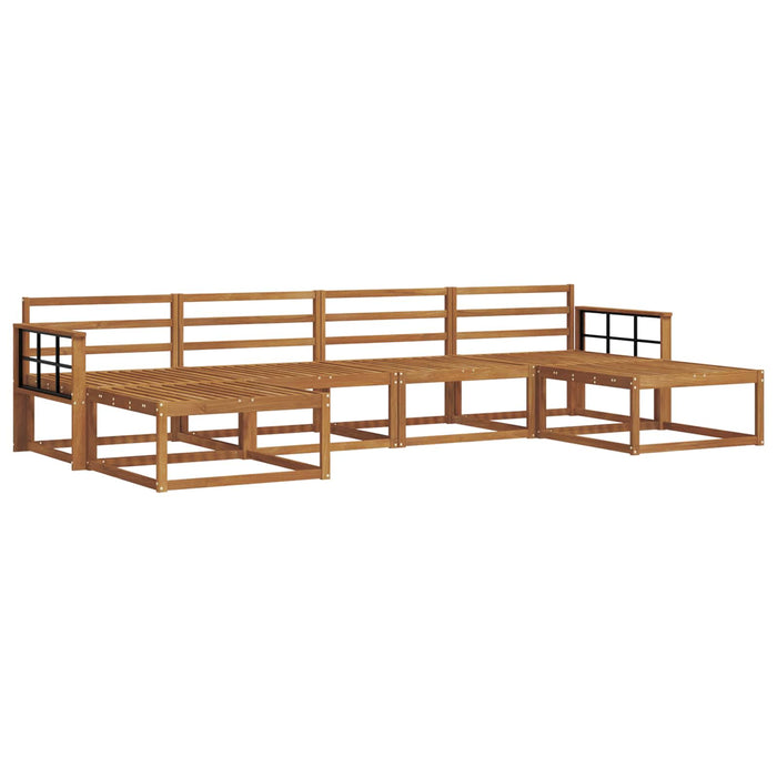 Set de canapele de exterior 6 pcs natural Lemn Solid de Acacia - WALTI WALTI