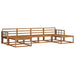 Set de canapele de exterior 6 pcs natural Lemn Solid de Acacia - WALTI WALTI