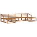 Set de canapele de exterior 6 pcs natural Lemn Solid de Acacia - WALTI WALTI